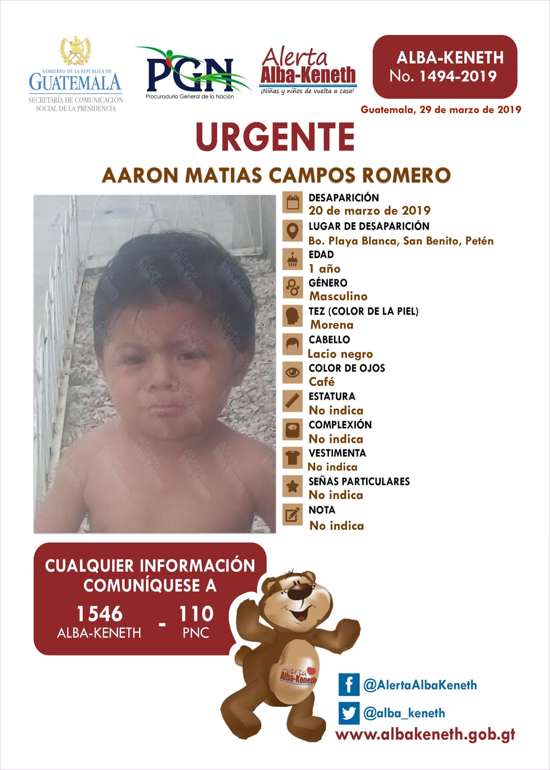 Aaron Matias Campos Romero