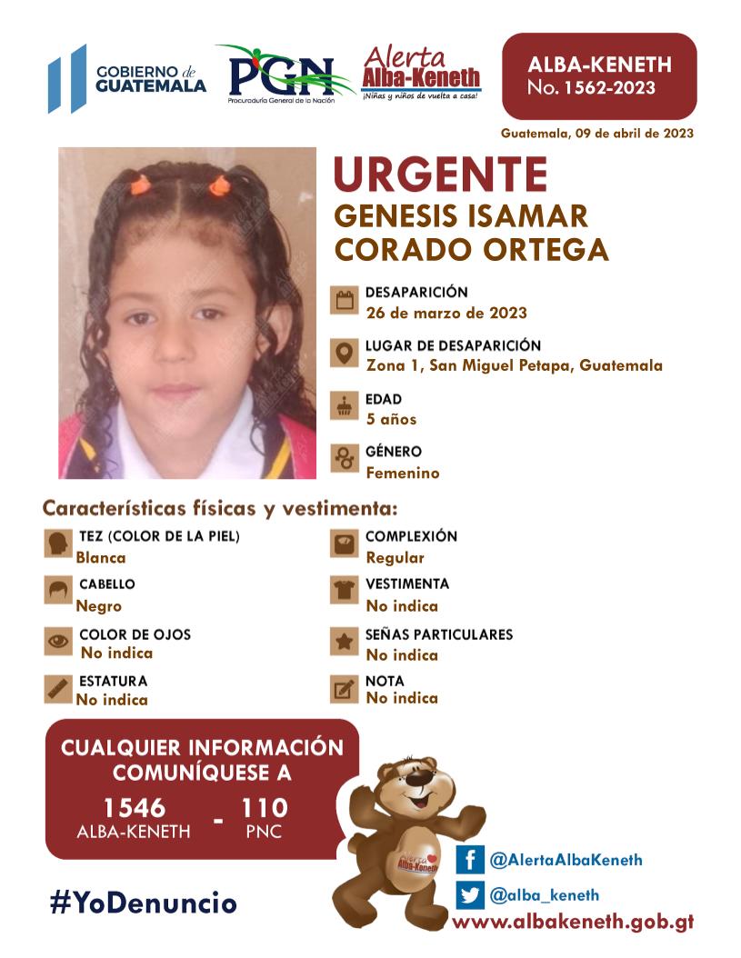 Genesis Isamar Corado Ortega