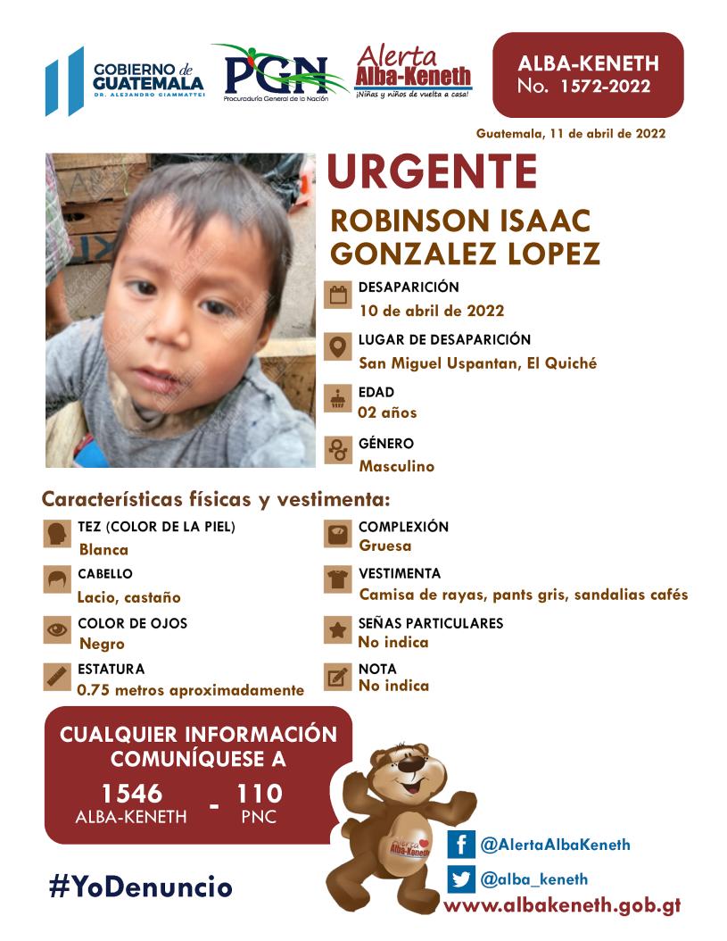 Robinson Isaac Gonzalez Lopez