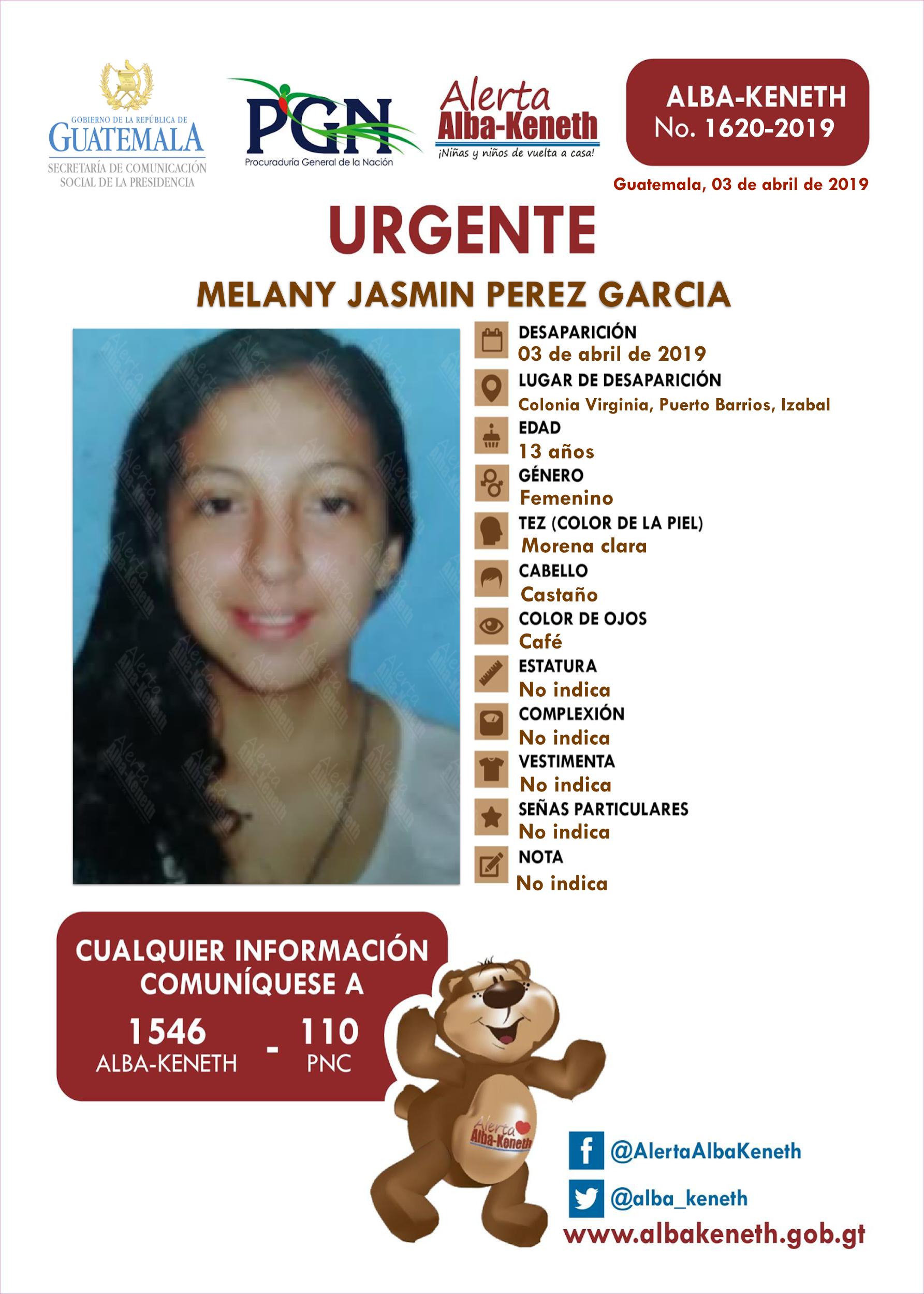 Melany Jasmin Perez Garcia