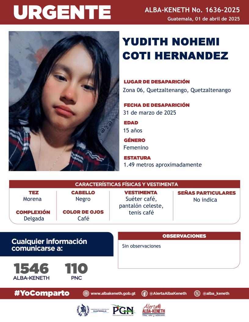 Yudith Nohemi Coti Hernandez