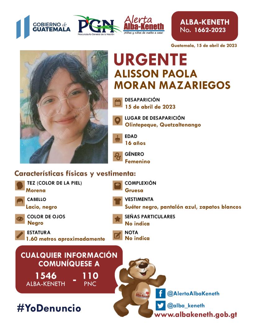 Alisson Paola Moran Mazariegos