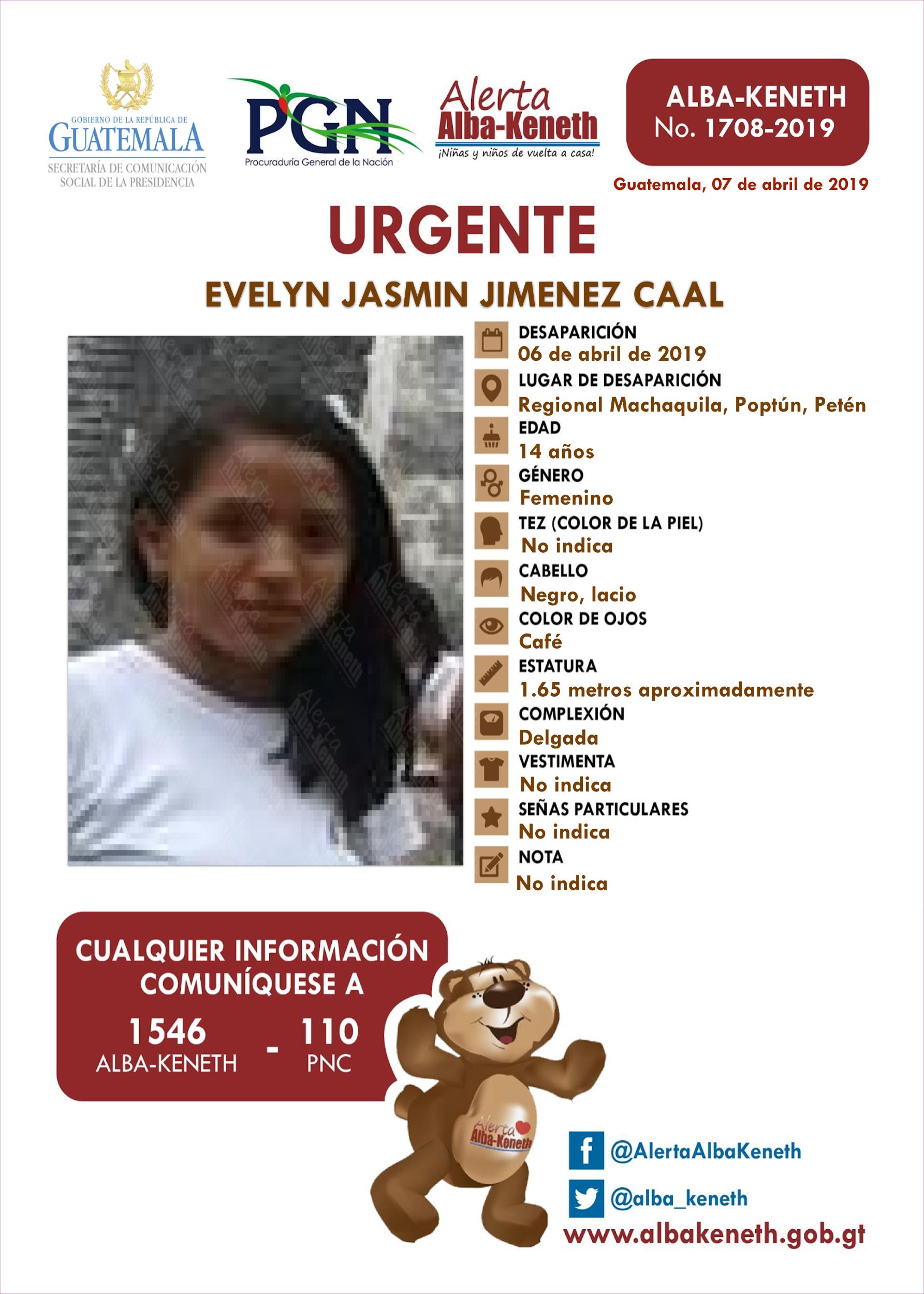 Evelyn Jasmin Jimenez Caal