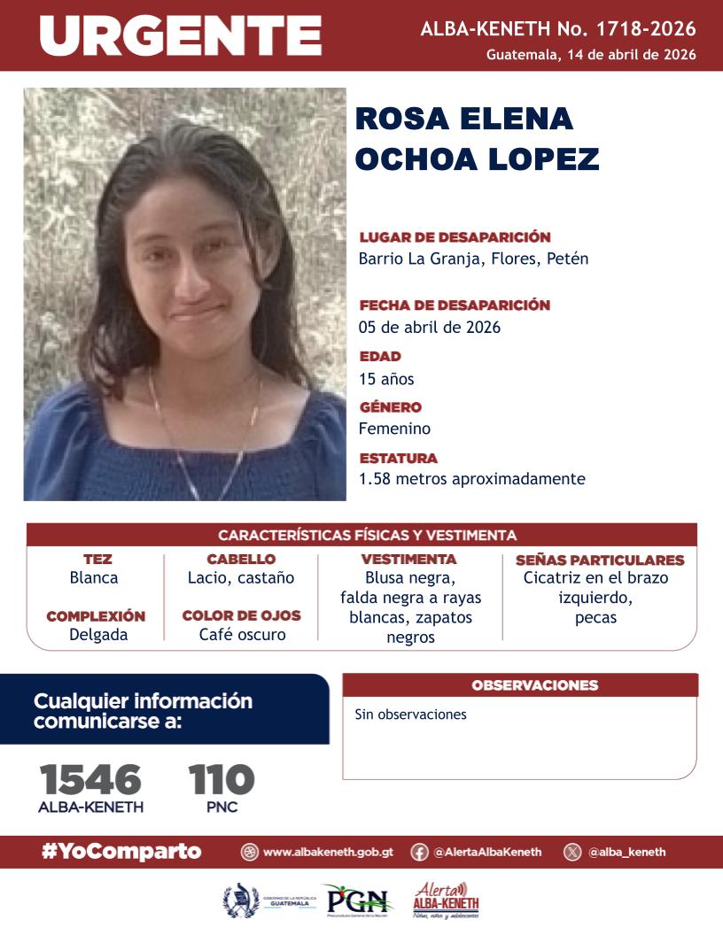 Rosa Elena Ochoa Lopez