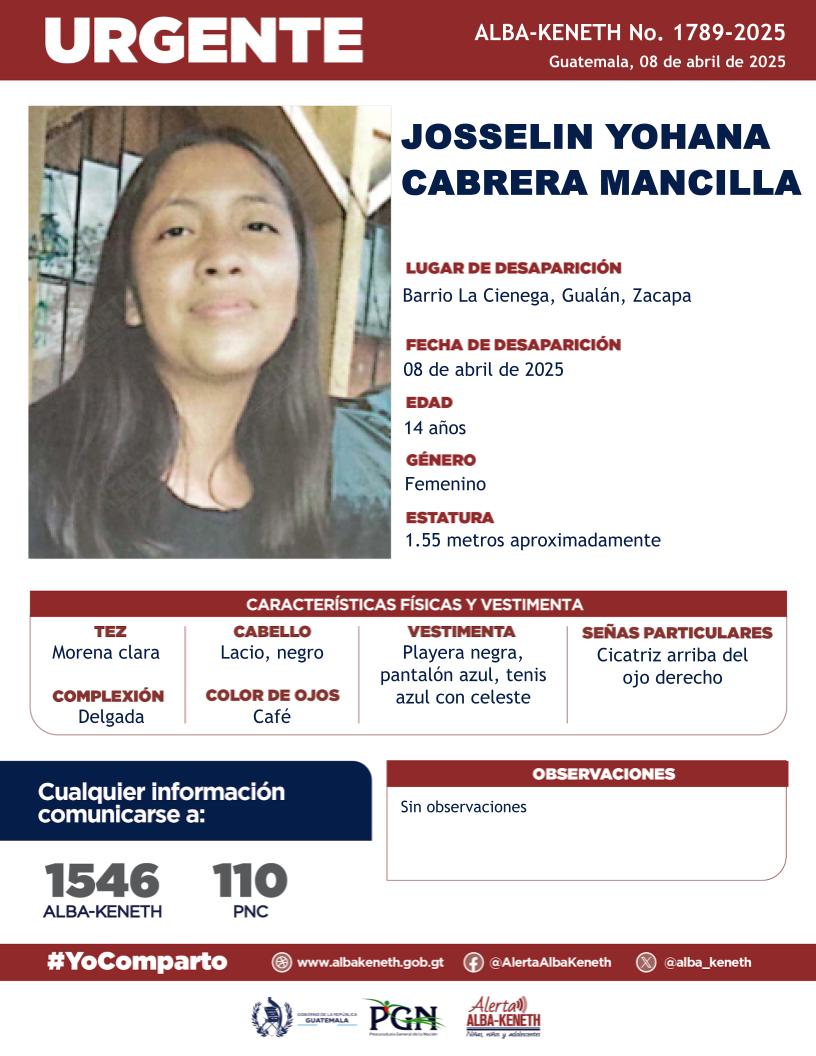 Josselin Yohana Cabrera Mancilla