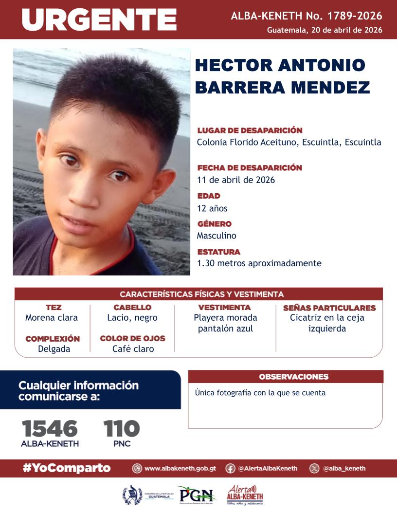 Hector Antonio Barrera Mendez