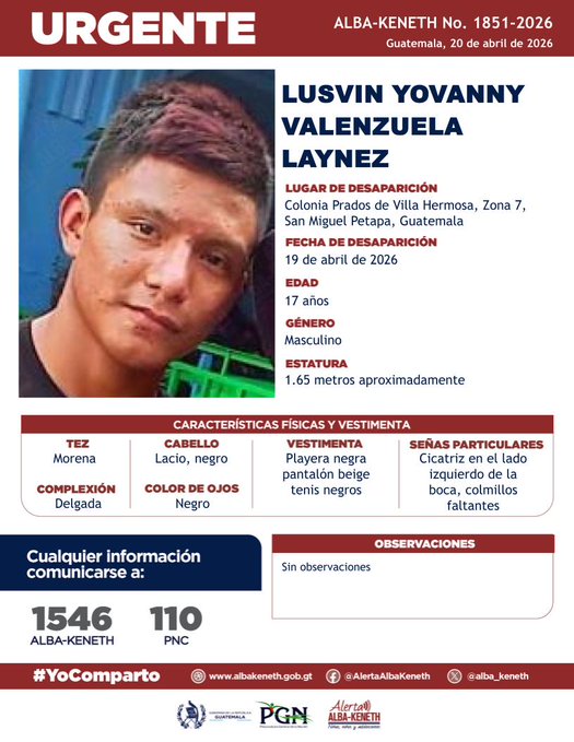 Lusvin Yovanny Valenzuela Laynez