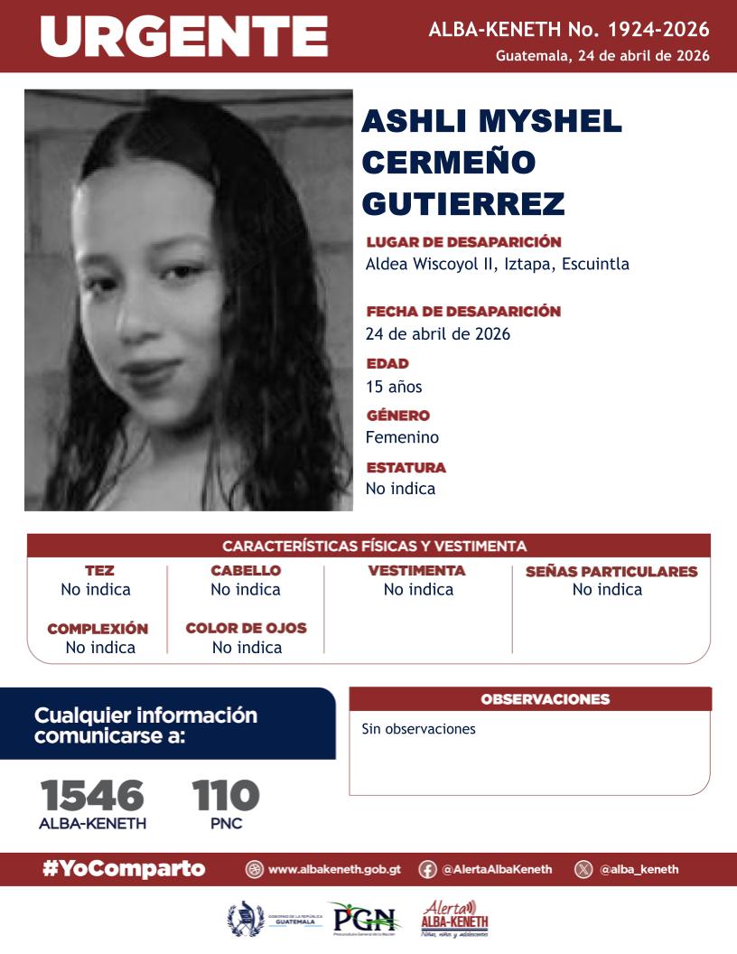 Ashli Myshel Cermeño Gutierrez