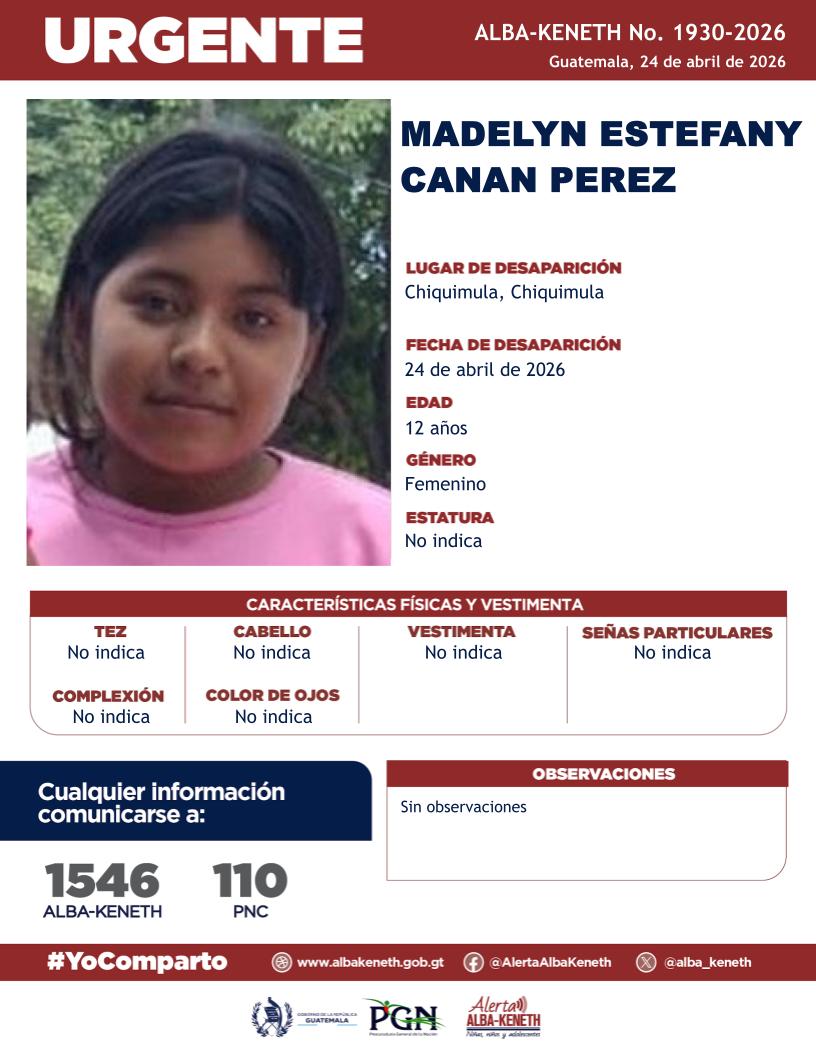 Madelyn Estefany Canan Perez