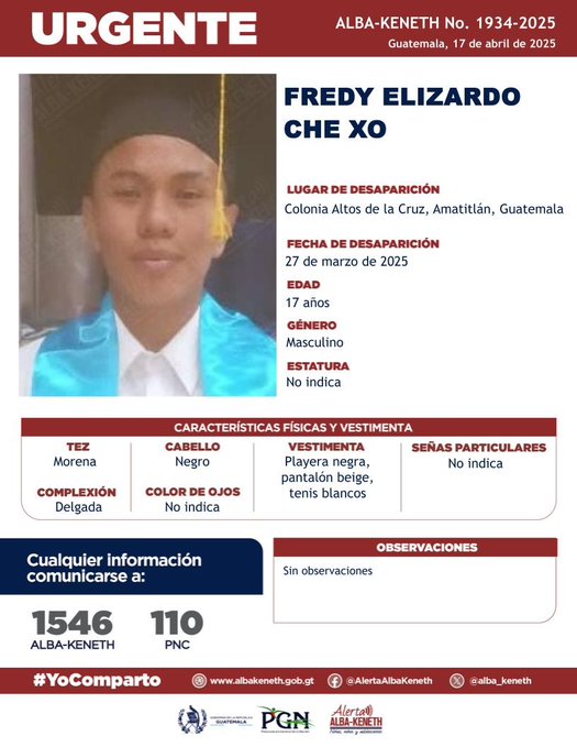 Fredy Elizardo Che Xo