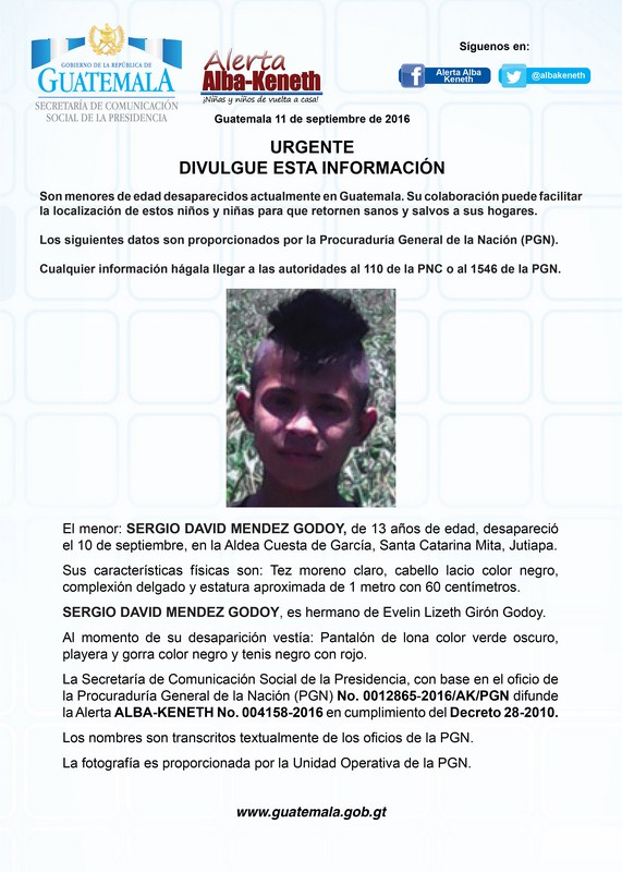 Sergio David Mendez Godoy