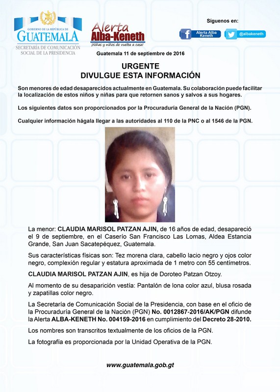 Claudia Marisol Patzan Ajin