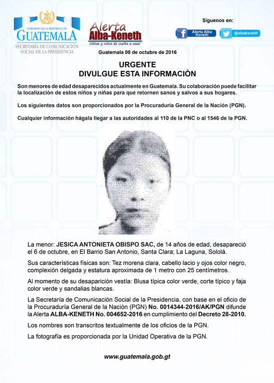 Jesica Antonieta Obispo Sac