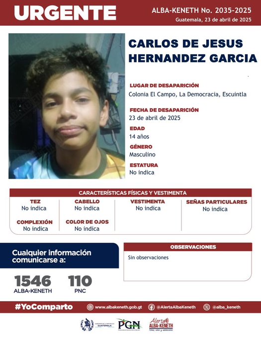 Carlos De Jesus Hernandez Garcia