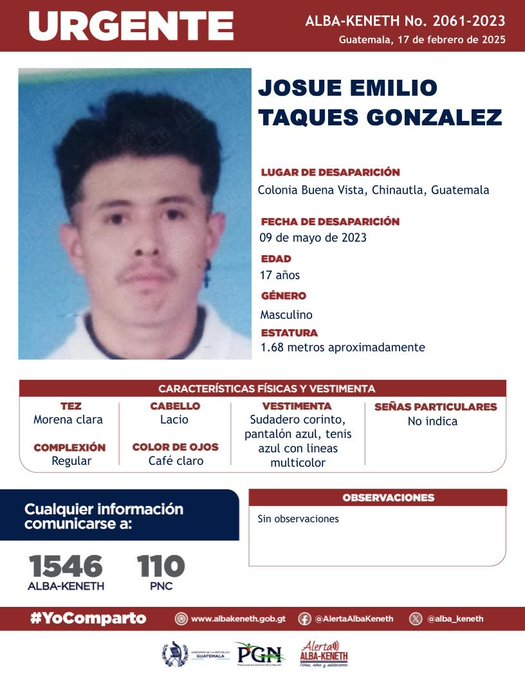 Josue Emilio Taques Gonzalez