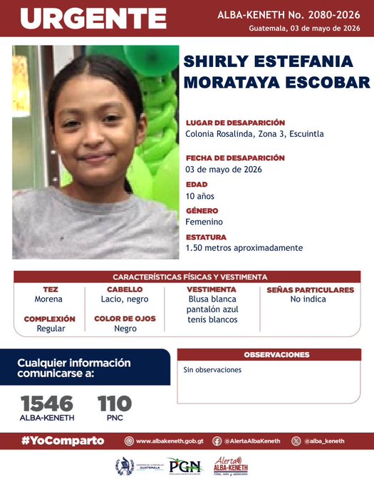 Shirly Estefania Morataya Escobar