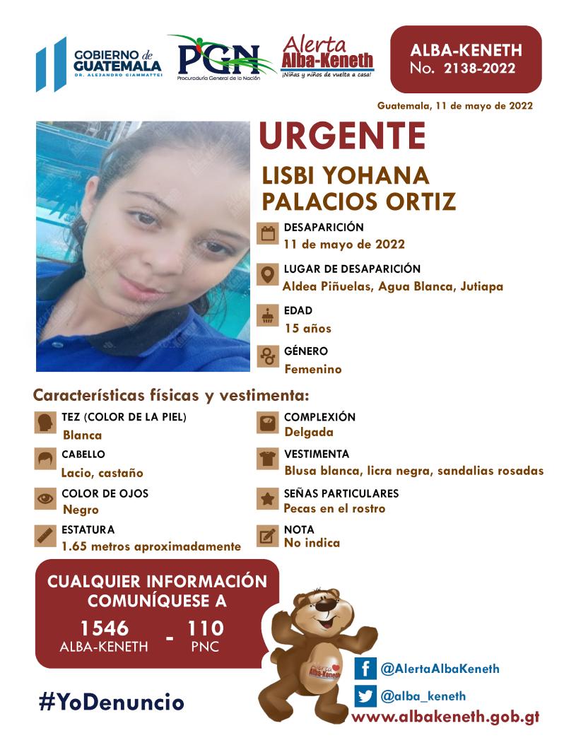 Lisbi Yohana Palacios Ortiz
