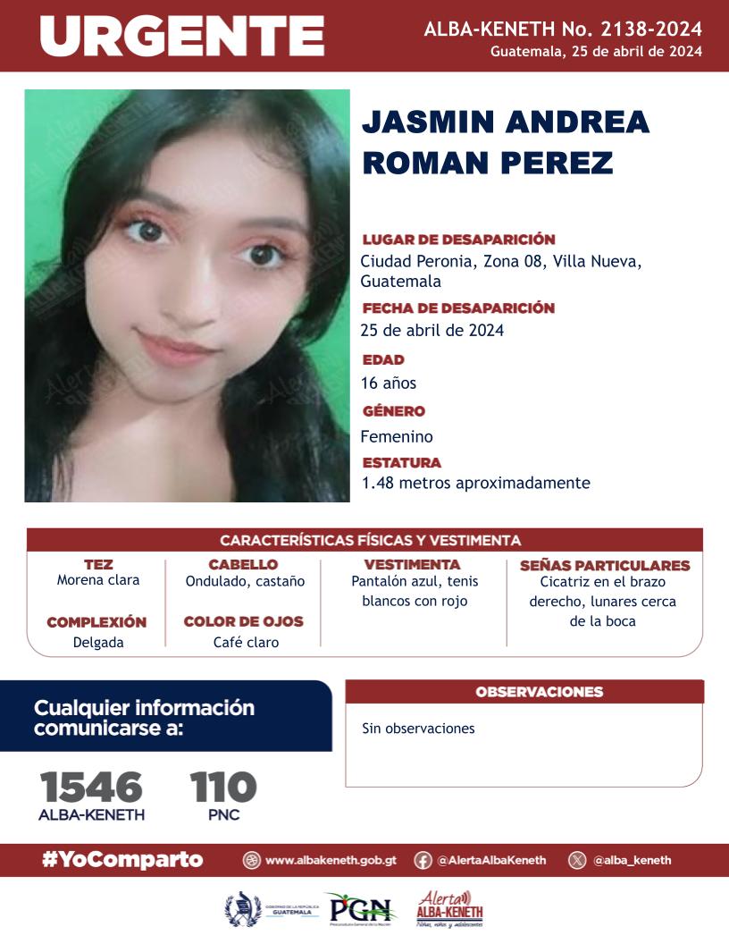 Jazmin Andrea Román Pérez