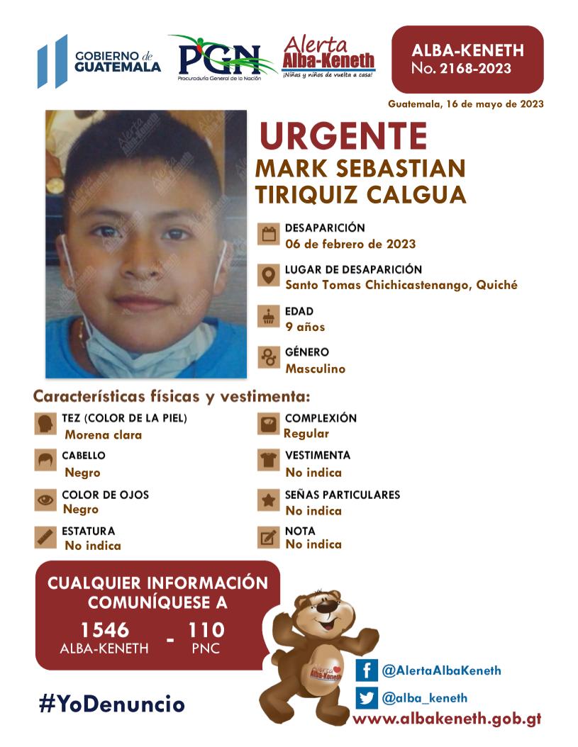 Mark Sebastian Tiriquiz Calgua