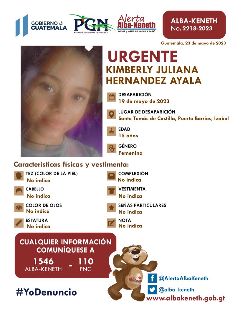 Kimberly Juliana Hernandez Ayala