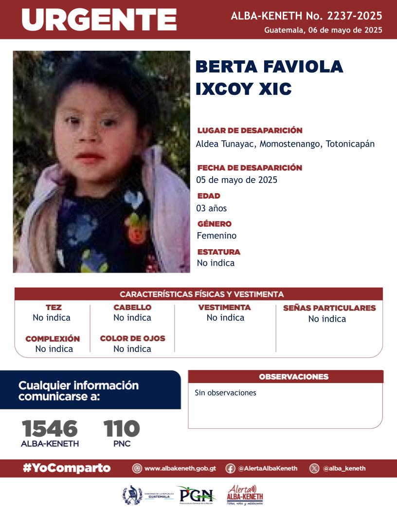 Berta Faviola Ixcoy Xic