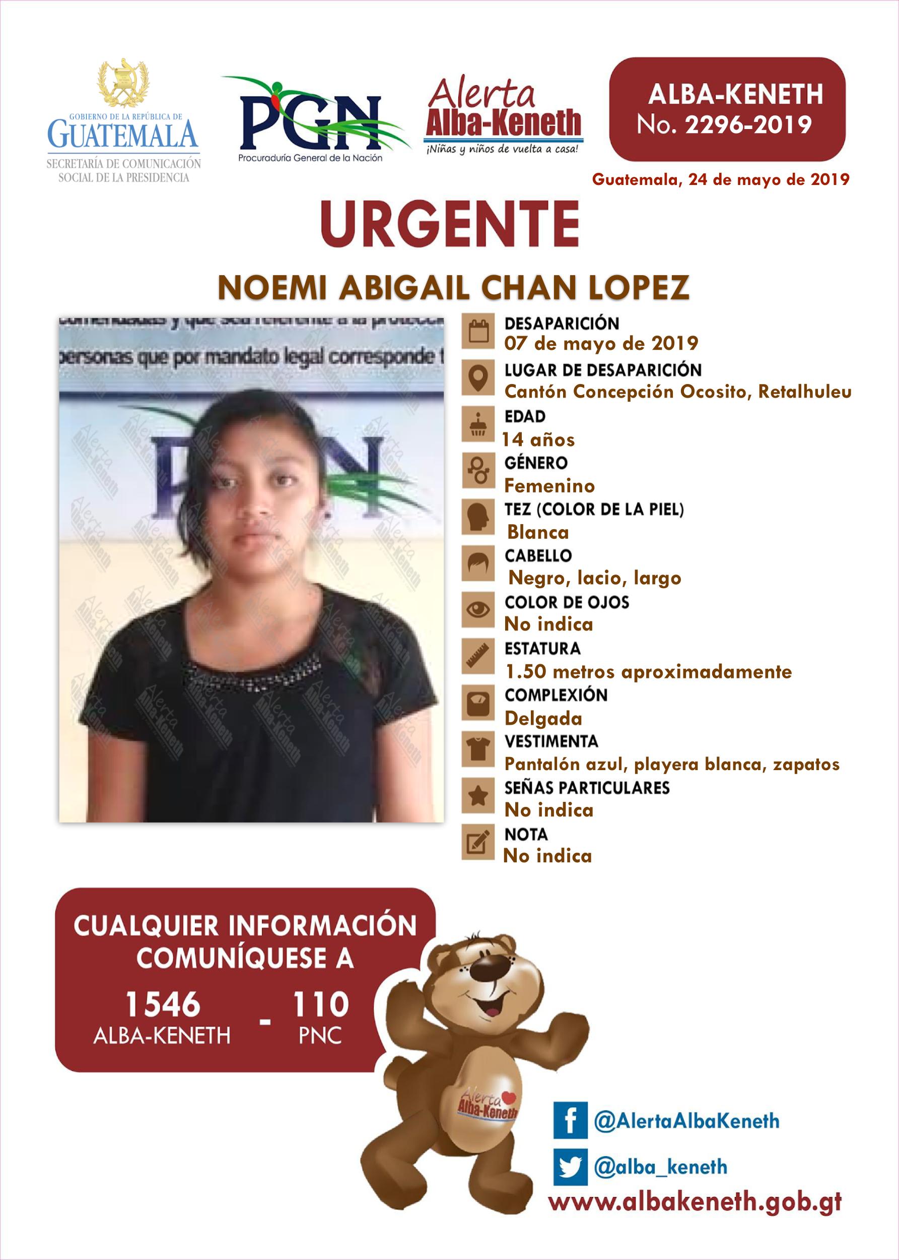 Noemi Abigail Chan Lopez