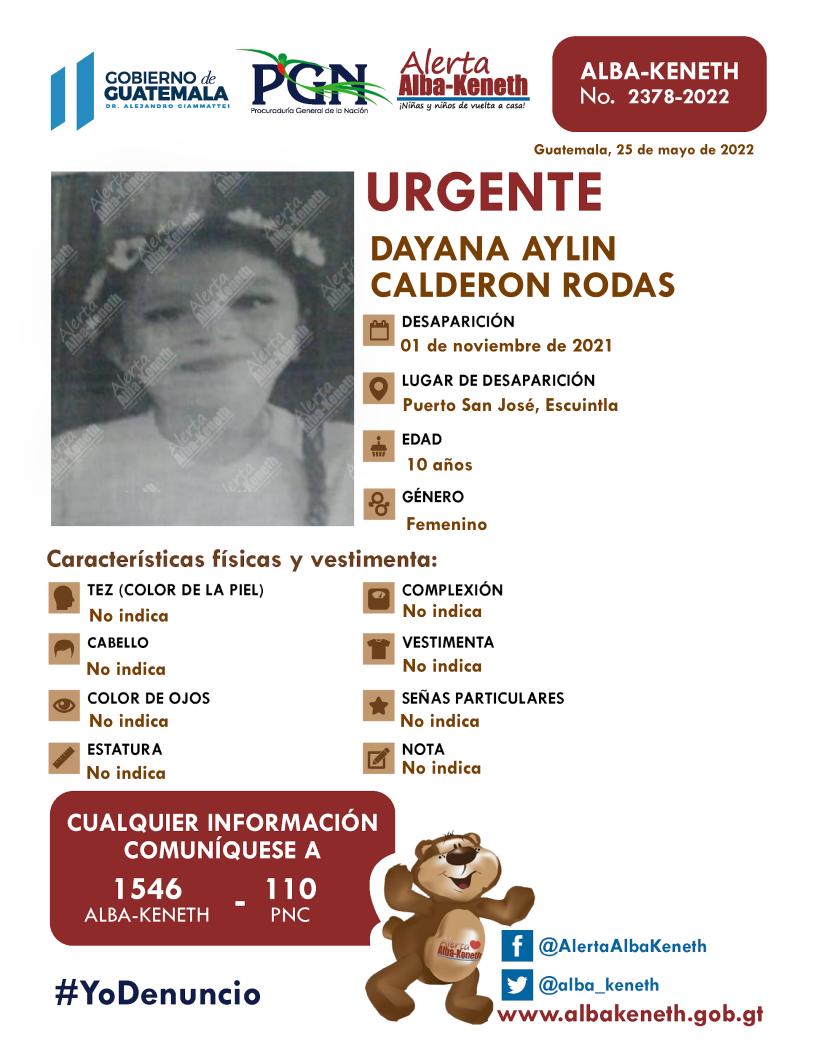 Dayana Aylin  Calderon Rodas