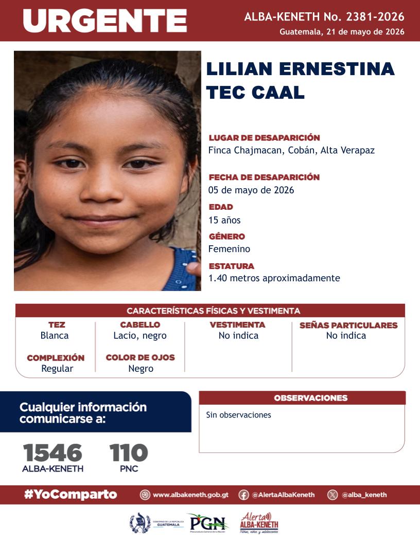 Lilian Ernestina Tec Caal