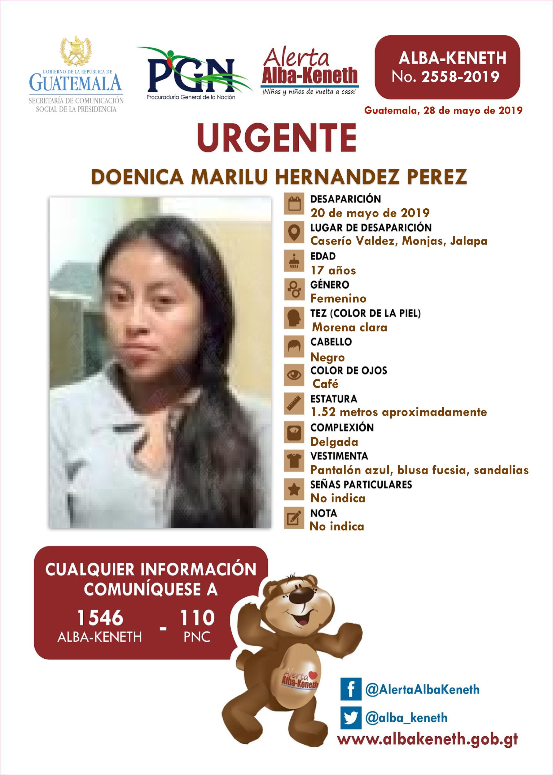 Doenica Marilu Hernandez Perez