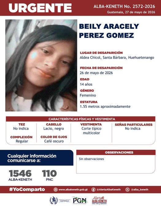 Beily Aracely Perez Gomez