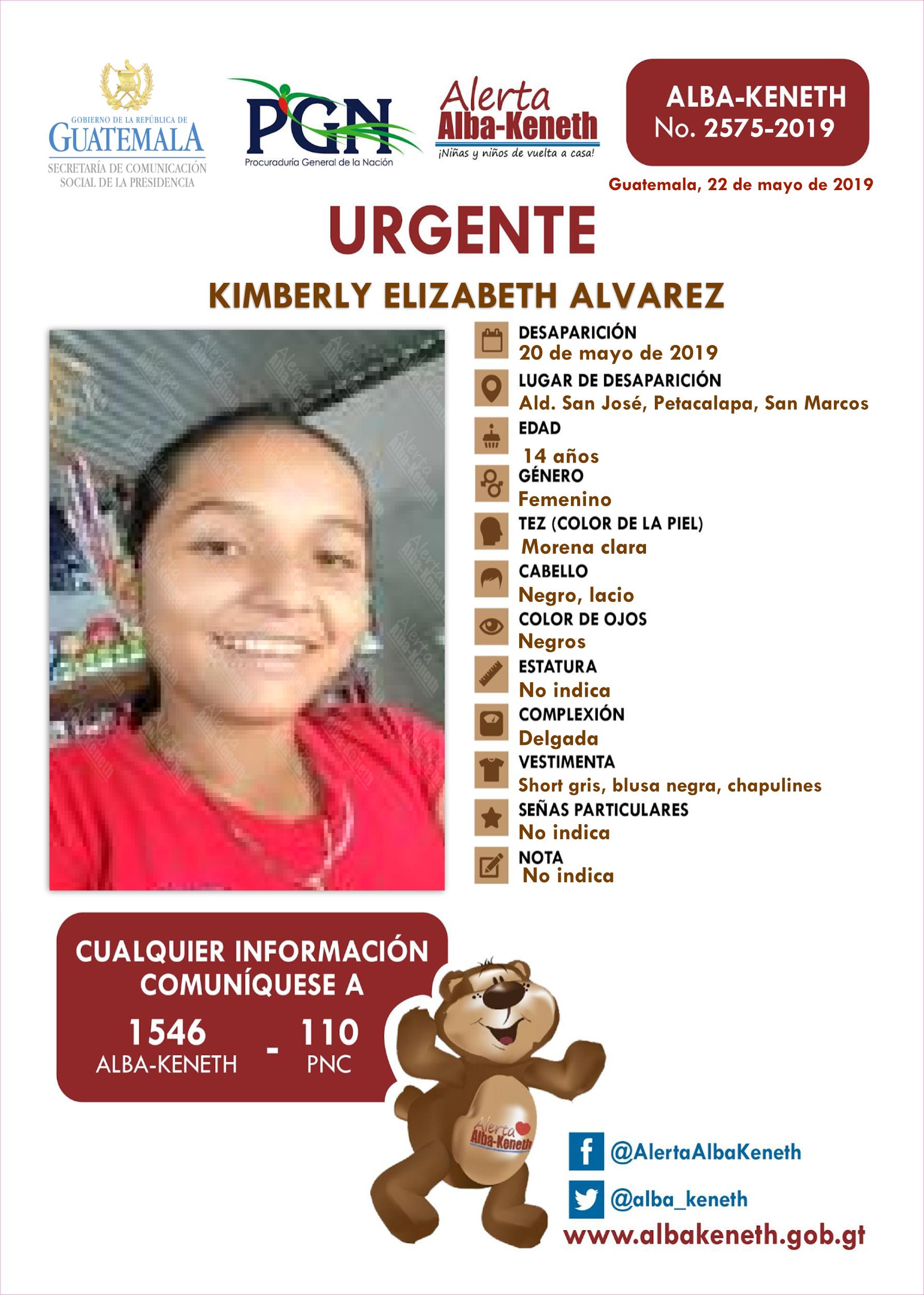 Kimberly Elizabeth Alvarez