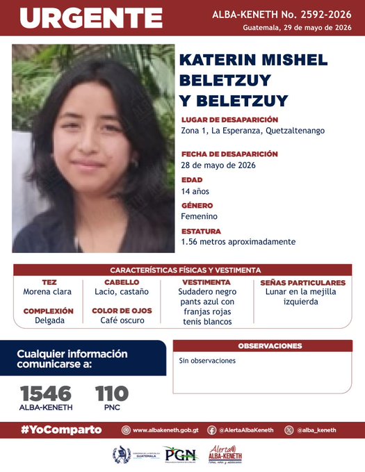 Katerin Mishel Beletzuy y Beletzuy