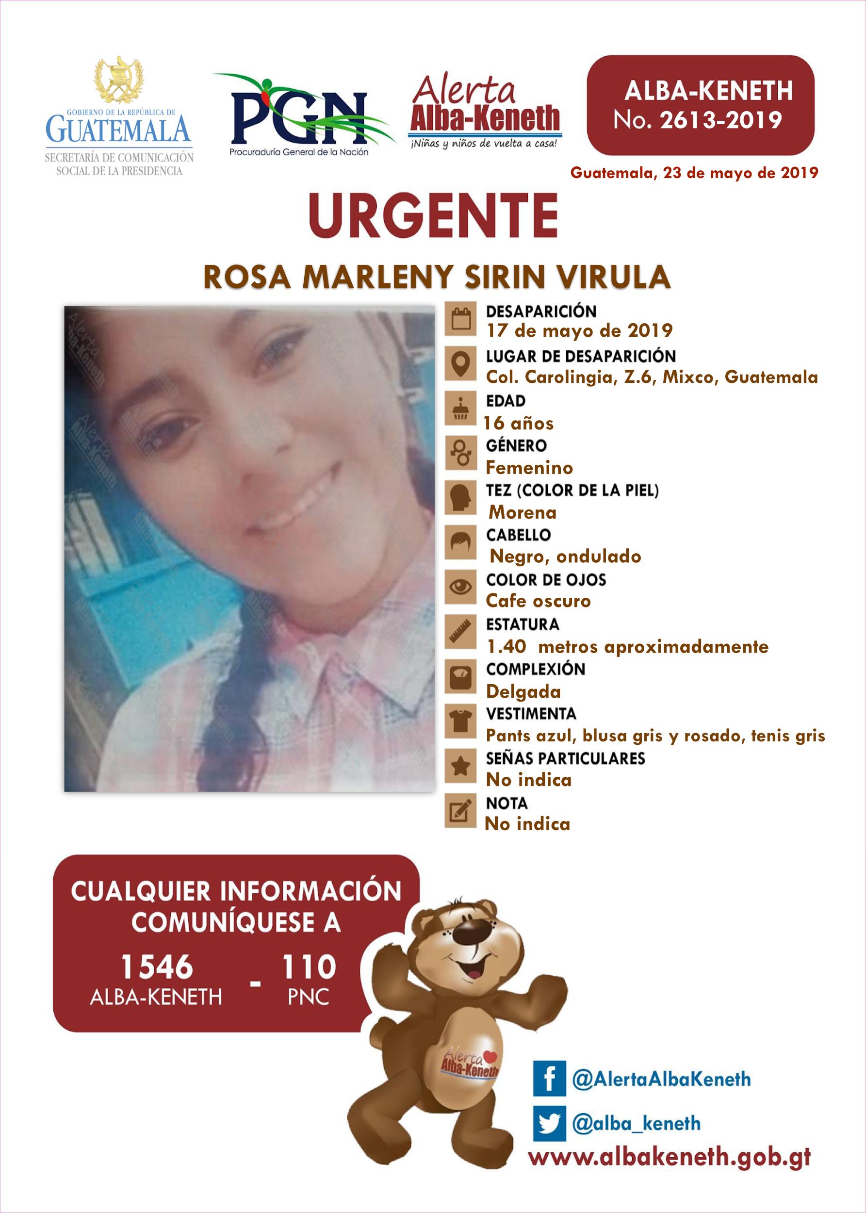 Rosa Marleny Sirin Virula