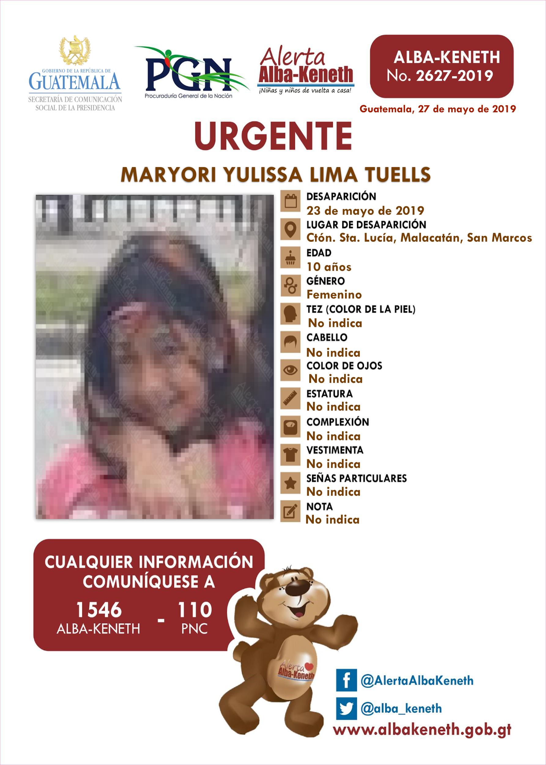 Maryori Yulisa Lima Tuells