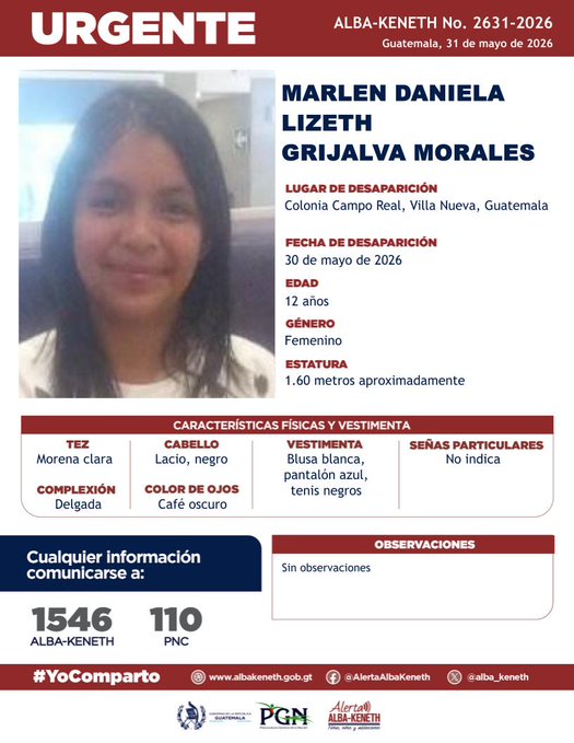 Marlen Daniela Lizeth Grijalva Morales