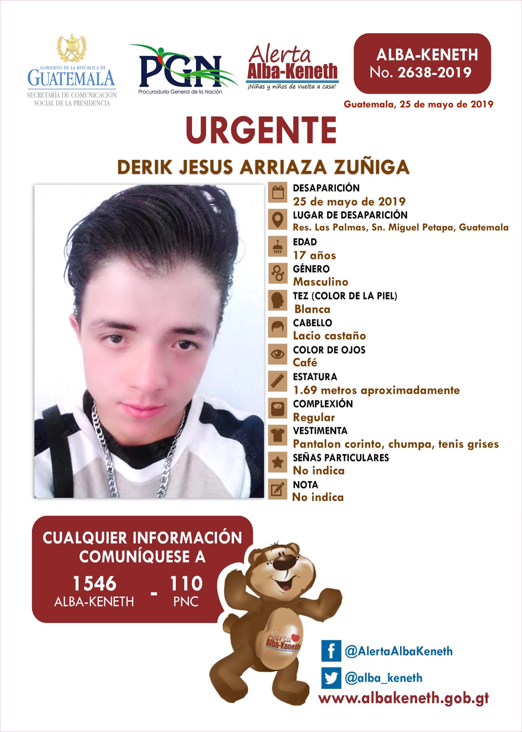 Derik Jesus Arriaza Zuñiga