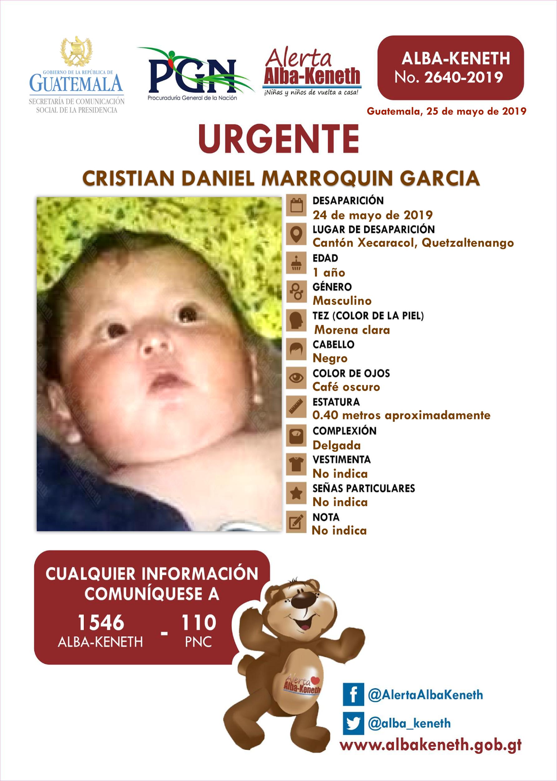 Cristian Daniel Marroquin Garcia