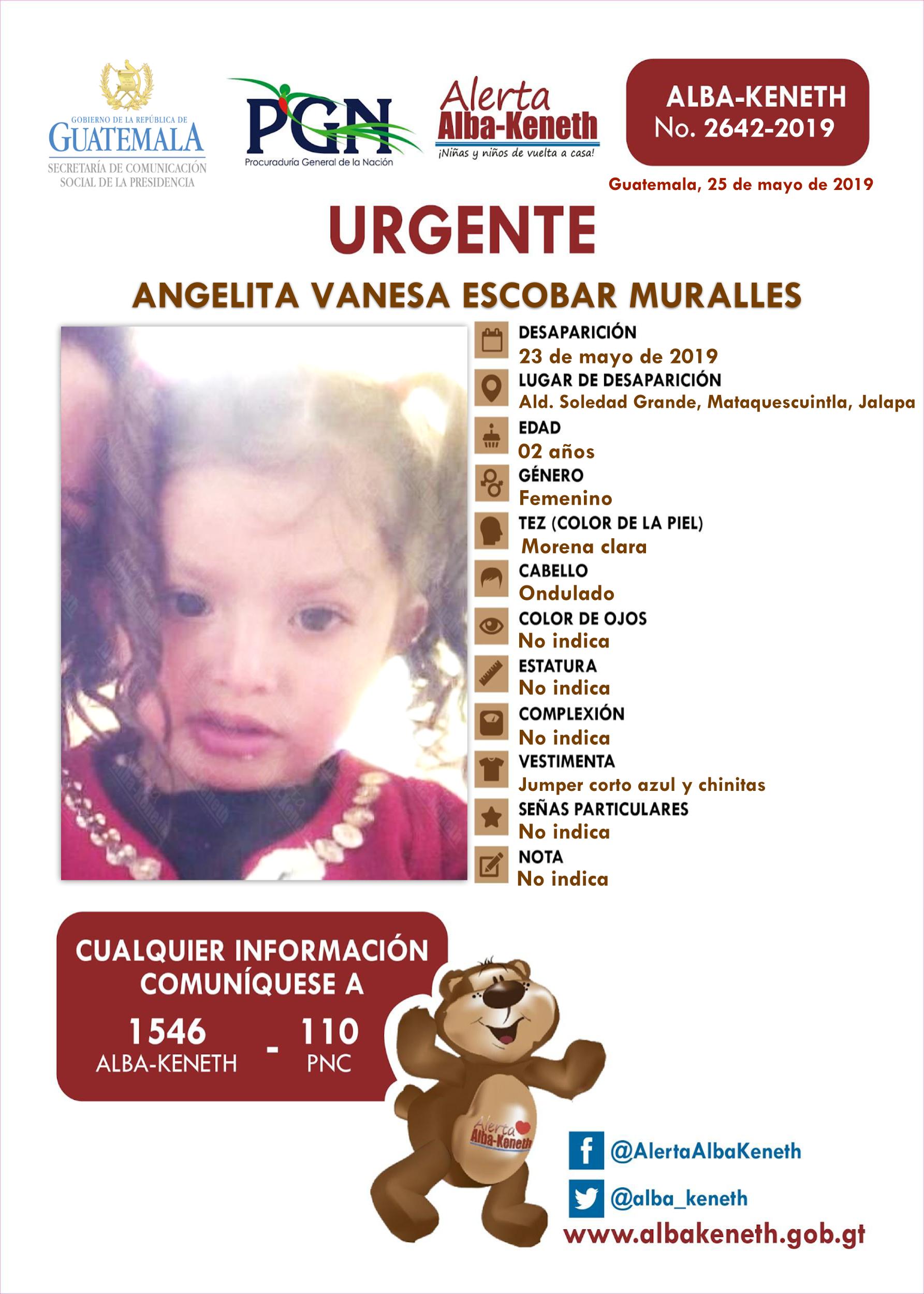 Angelita Vanesa Escobar Muralles