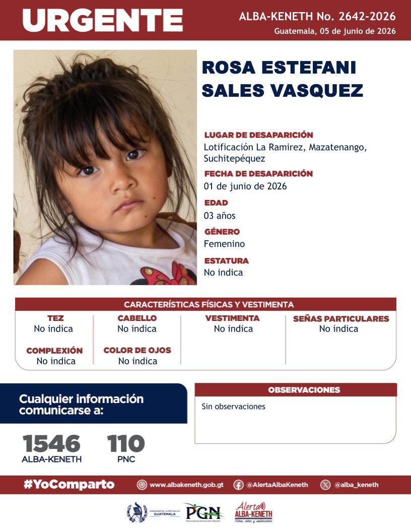 Rosa Estefani Sales Vasquez