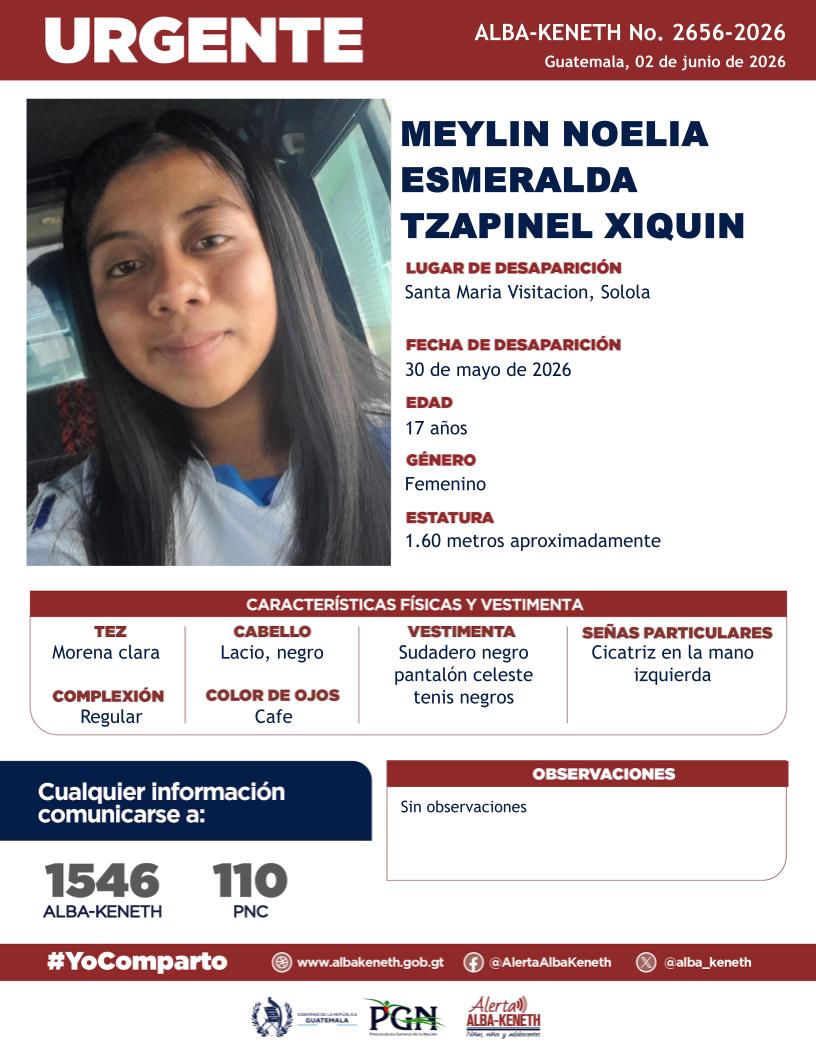 Meylin Noelia Esmeralda Tzapinel Xiquin