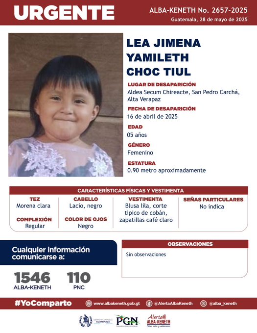 Lea Jimena Yamileth Choc Tiul