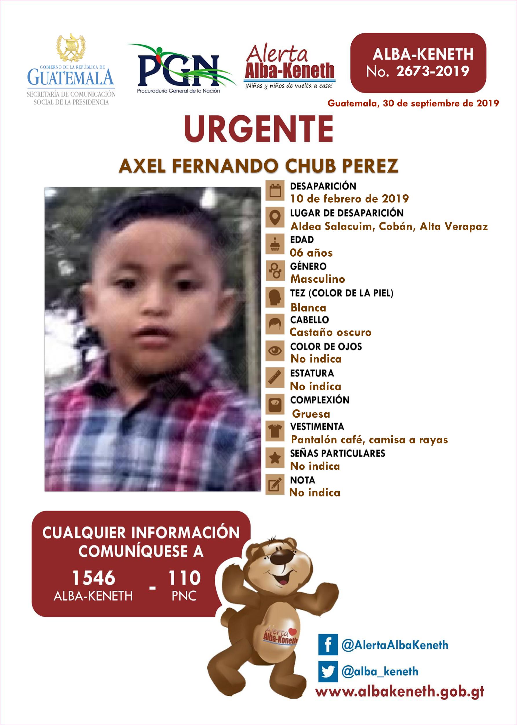 Axel Fernando Chub Perez