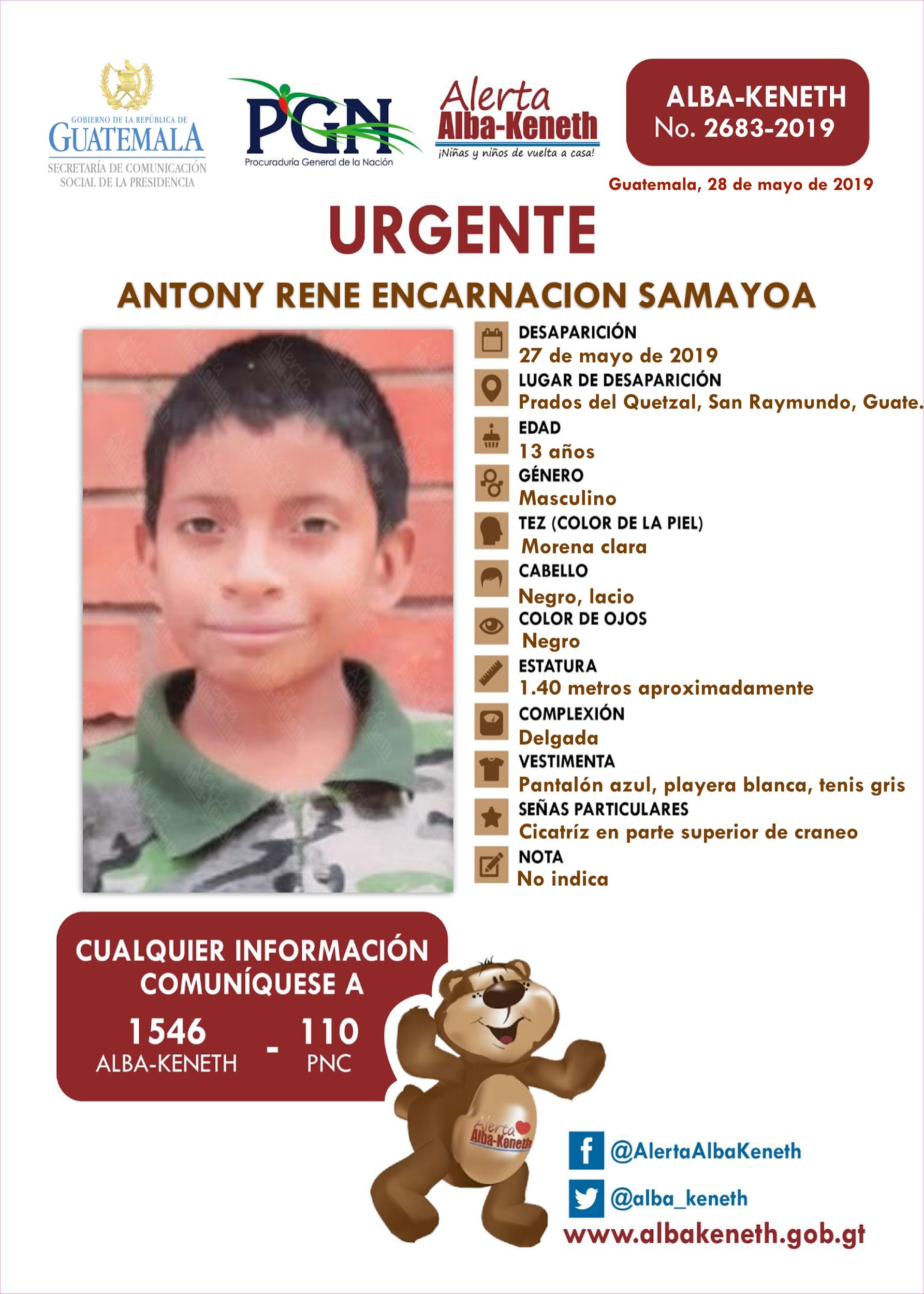 Antony Rene Encarnacion Samayoa