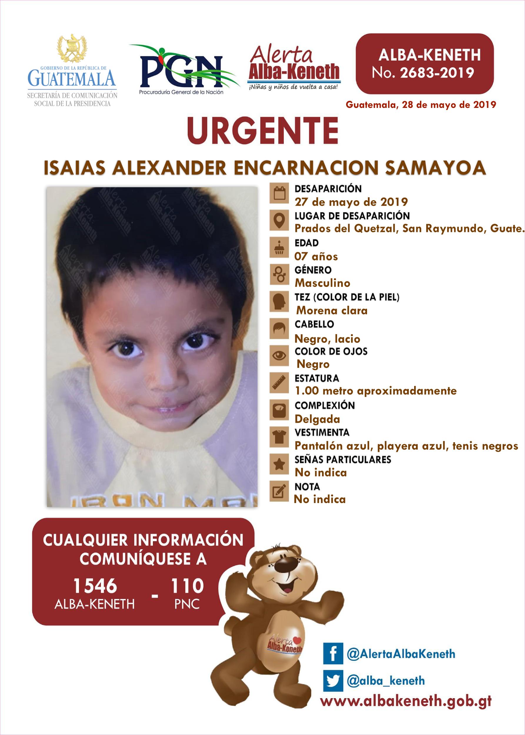 Isaias Alexander Encarnacion Samayoa