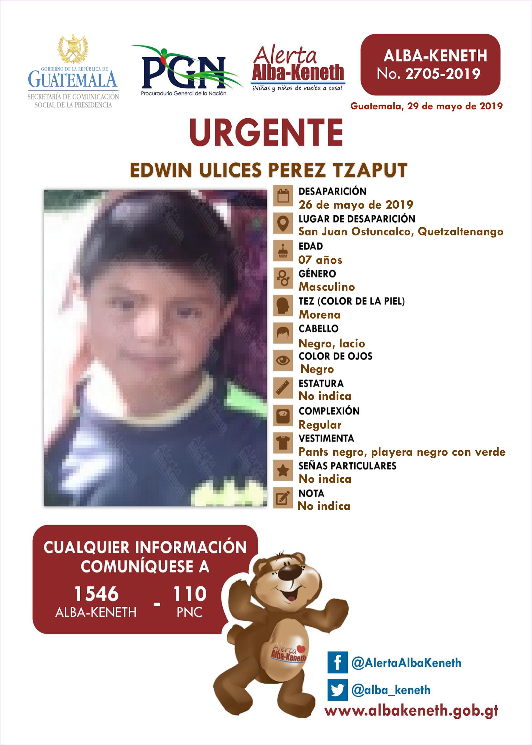 Edwin Ulices Perez Tzaput