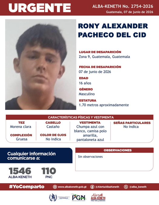 Rony Alexander Pacheco del Cid