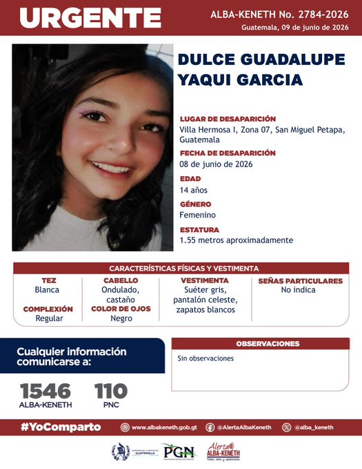 Dulce Guadalupe Yaqui Garcia