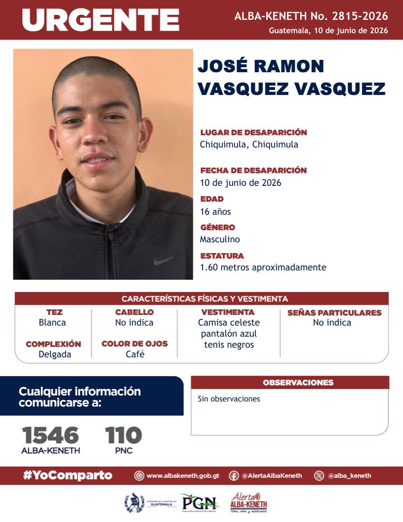 José Ramon Vasquez Vasquez