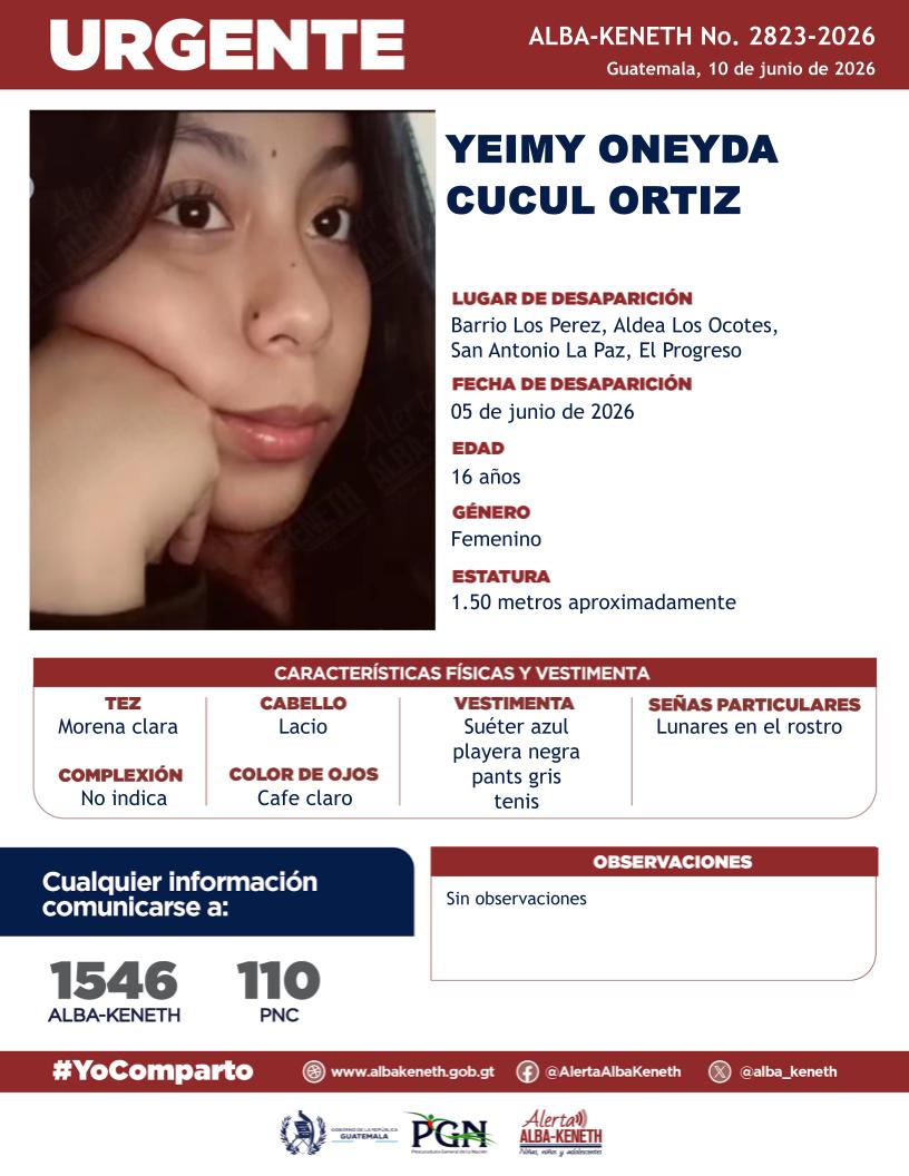 Yeimy Oneyda Cucul Ortiz