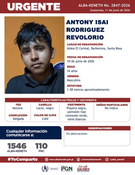 Antony Isai Rodriguez Revolorio